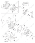 ENGINE CASE, 2023 KTM 50-SX-FACTORY-EDITION