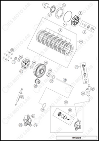 CLUTCH, 2021 KTM 85-SX-17-14
