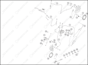 ANTIBLOCK SYSTEM ABS, 2023 KTM RC-390