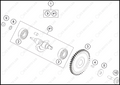 BALANCER SHAFT, 2022 KTM Duke-200