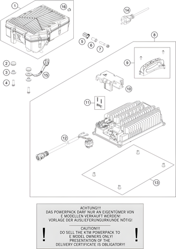 BATTERY, 2022 KTM SX-E-5