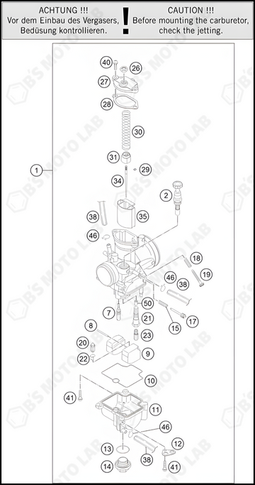 CARBURETOR, 2024 KTM 85-SX-19-16