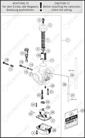 CARBURETOR, 2022 KTM 50-SX-Factory