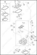 CYLINDER HEAD, 2024 KTM 250-SX-F