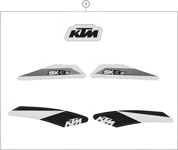 DECAL, 2022 KTM SX-E-5