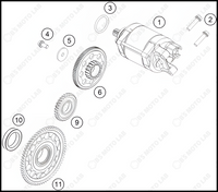 ELECTRIC STARTER, 2022 KTM 450-SX-F