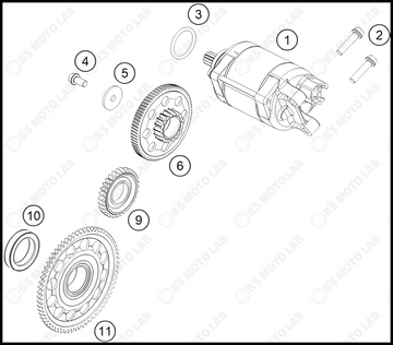 ELECTRIC STARTER, 2023 KTM 450-SX-F