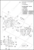 ENGINE CASE, 2022 KTM 450-SX-F