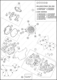 ENGINE CASE, 2025 KTM 85-SX-19-16