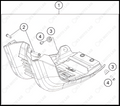 ENGINE GUARD, 2023 KTM 350-SX-F