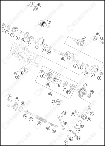 EXHAUST CONTROL, 2022 KTM 85-SX-19-16