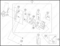 FRONT BRAKE CALIPER, 2024 KTM 85-SX-19-16