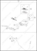 FRONT BRAKE CONTROL, 2023 KTM duke-390