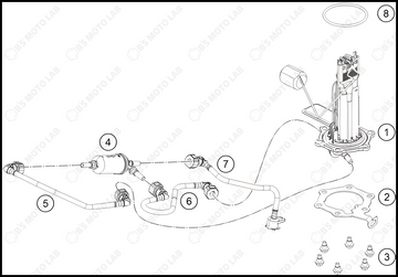 FUEL PUMP, 2022 KTM Duke-200
