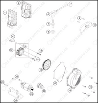 IGNITION SYSTEM, 2023 KTM 125-SX