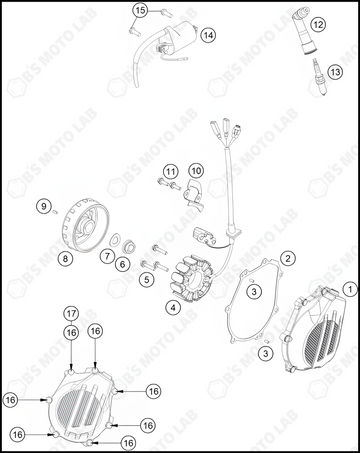 IGNITION SYSTEM, 2022 KTM 450-SX-F