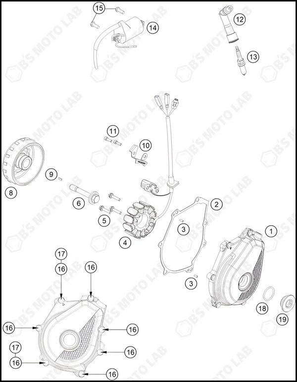 IGNITION SYSTEM, 2023 KTM 450-SX-F
