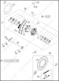 REAR BRAKE CONTROL, 2022 KTM 350-SX-F