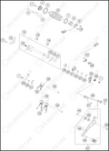 SHIFTING MECHANISM, 2023 KTM duke-390
