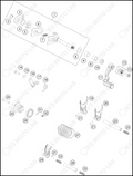 SHIFTING MECHANISM, 2024 KTM 85-SX-17-14
