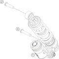 SHOCK ABSORBER, 2022 KTM SX-E-5