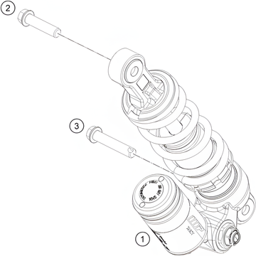 SHOCK ABSORBER, 2022 KTM SX-E-5