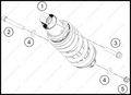 SHOCK ABSORBER, 2023 KTM RC-390