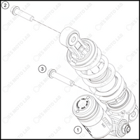 SHOCK ABSORBER, 2022 KTM 50-SX-Factory