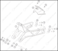 SWING ARM, 2024 KTM SX-E-2