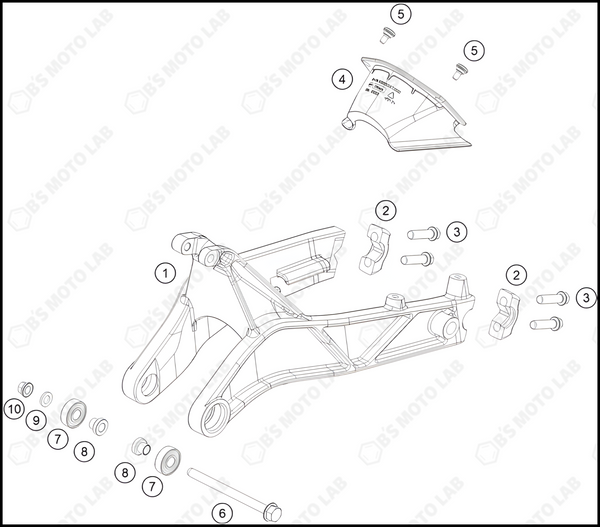 SWING ARM, 2024 KTM SX-E-2