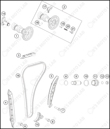 TIMING DRIVE, 2022 KTM 350-SX-F