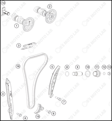 TIMING DRIVE, 2023 KTM 350-SX-F