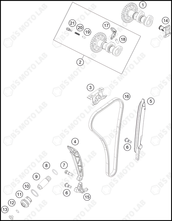 TIMING DRIVE, 2024 KTM 350-SX-F