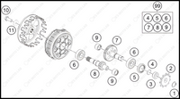 TRANSMISSION, 2022 KTM 50-SX-Factory
