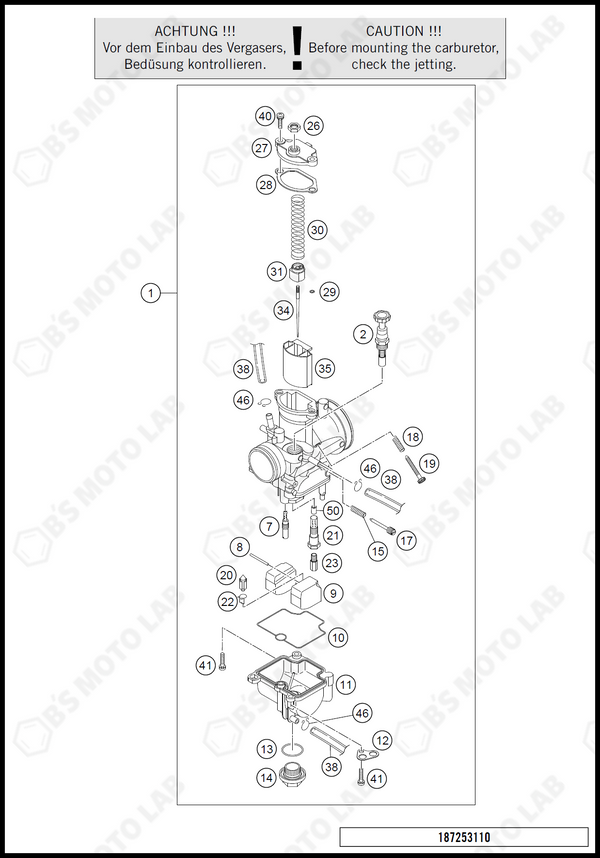 CARBURETOR, 2021 KTM 85-SX-17-14