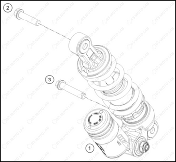 SHOCK ABSORBER, 2024 KTM SX-E-5